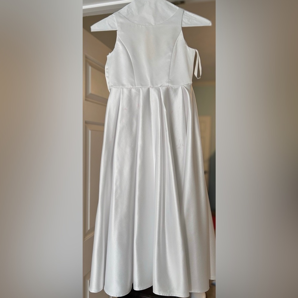 Elegant White Kids Dress